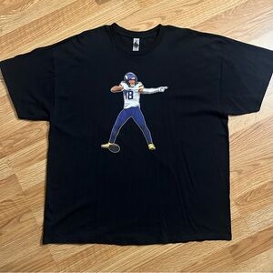 Gildan Black Tee with Dancing Figure